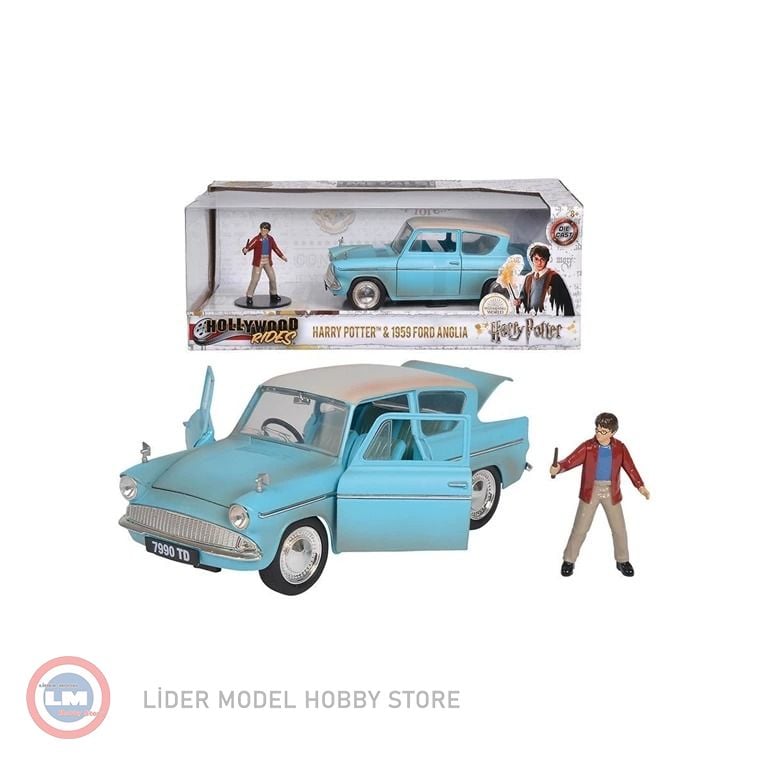 1:24 1959 Ford Anglia & Harry Potter Figürü