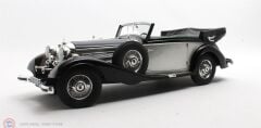 1:18 Cult Scale 1936 Mercedes Benz 540K Cabriolet B - black/silver