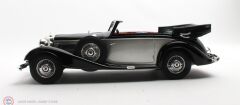 1:18 Cult Scale 1936 Mercedes Benz 540K Cabriolet B - black/silver