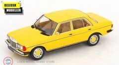 1:18 KK Scale 1975 Mercedes Benz 230E W123 Limousine  - yellow