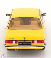 1:18 KK Scale 1975 Mercedes Benz 230E W123 Limousine  - yellow
