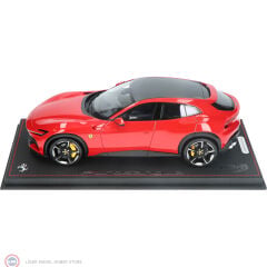 1:18 BBR 2022 Ferrari Purosangue Red Corsa 322 Carbon Fiber Roof