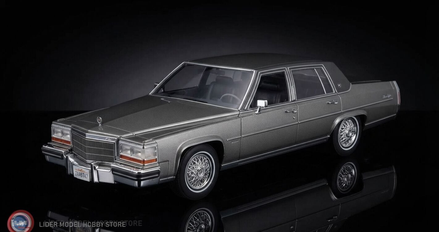 1:18 MCG 1982 Cadillac Fleetwood Brougham - Grey