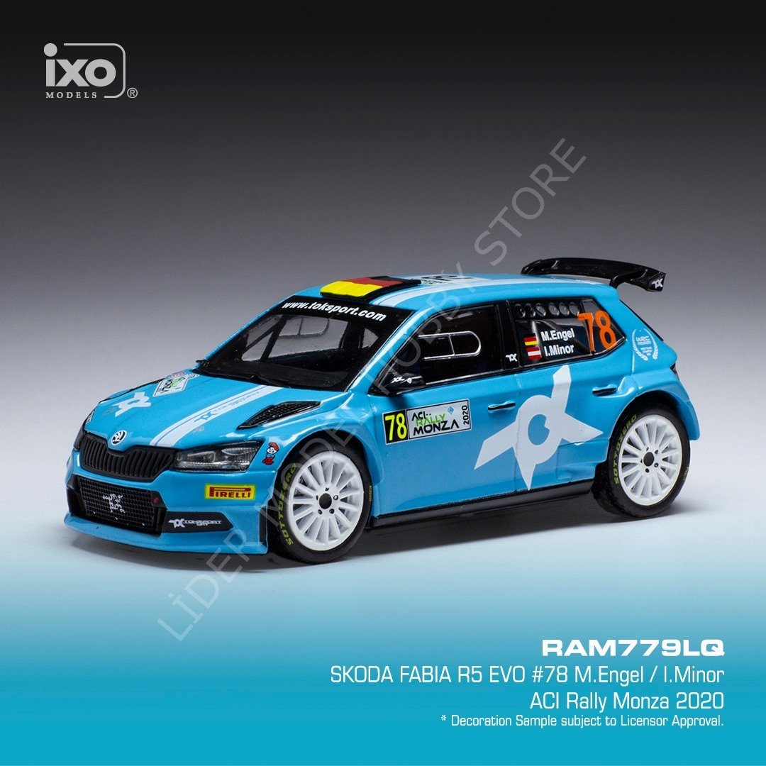 1:43 2020 Skoda Fabia R5 EVO #78