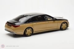 1:18 Almost Real 2021 Mercedes Benz S680 Maybach Sandgold/Black