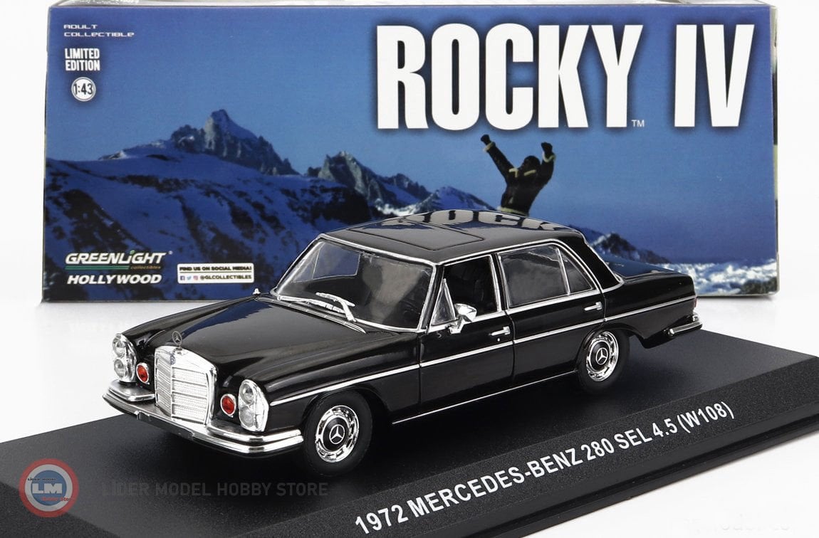 1:43 1972 Mercedes Benz 280 SEL 4.5 (W108) - Rocky IV (1988)