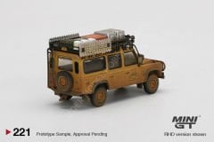 1:64  1989 Land Rover Defender 110 Camel Trophy