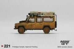 1:64  1989 Land Rover Defender 110 Camel Trophy