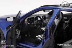 1:18 Top Speed Models 2021 BMW M3 Touring M G81 - Portimao Blue Metallic