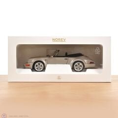 1:18 Norev 1992 Porsche 911 964 Turbo Cabriolet Zermatt Silver