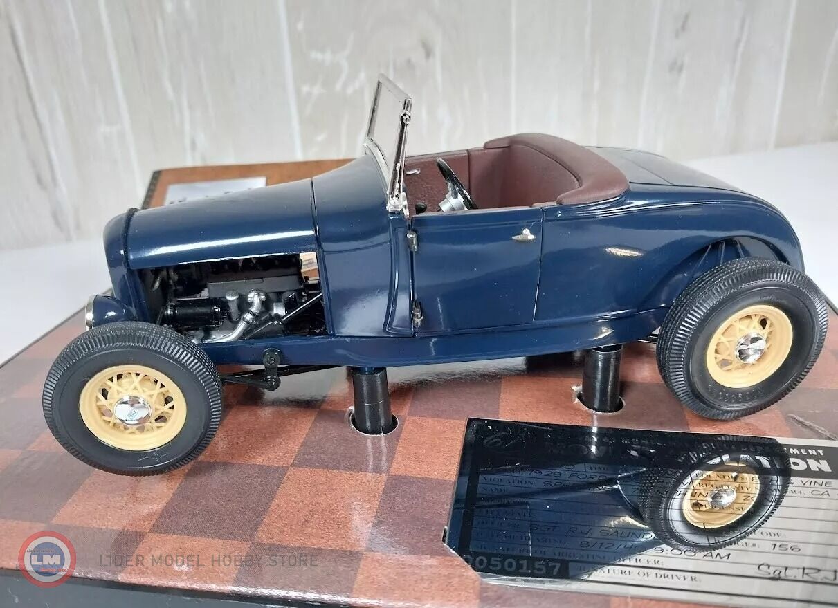 1:18 1929 Ford Model A Roadster Limited Edition
