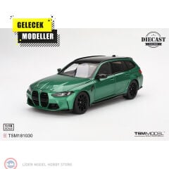 1:18 TSM Models 2021 BMW M3 Touring M G81 - Isle of Man Green Metallic