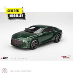 1:18 Top Speed Models 2022 Bentley Batur- Scarab Green
