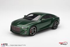 1:18 Top Speed Models 2022 Bentley Batur- Scarab Green