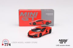 1:64 Mini GT 2024 Lamborghini REVUELTO ARANCIO DAC LUCIDO