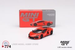 1:64 Mini GT 2024 Lamborghini REVUELTO ARANCIO DAC LUCIDO