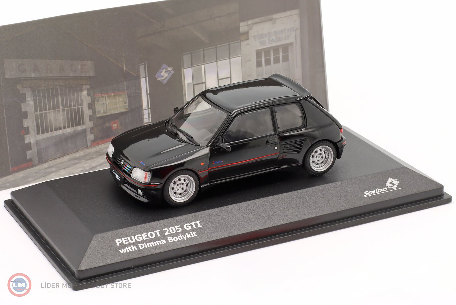 1:43 1991 Peugeot 205 GTI DIMMA