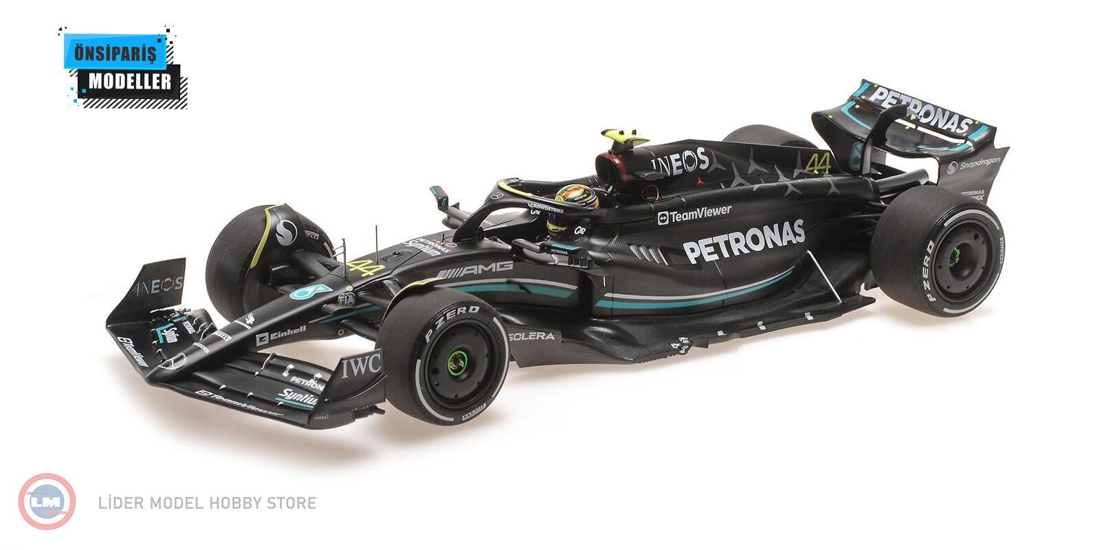 1:18 2023 Mercedes Benz AMG  #44 PETRONAS FORMULA ONE TEAM F1 W14 - LEWIS HAMILTON