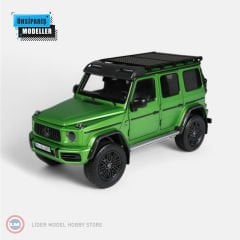 1:18 NZG 2023 Mercedes Benz G Class G63 AMG 4x4 Hell Green Magno