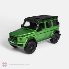 1:18 NZG 2023 Mercedes Benz G Class G63 AMG 4x4 Hell Green Magno
