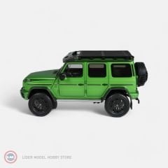 1:18 NZG 2023 Mercedes Benz G Class G63 AMG 4x4 Hell Green Magno