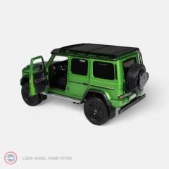 1:18 NZG 2023 Mercedes Benz G Class G63 AMG 4x4 Hell Green Magno