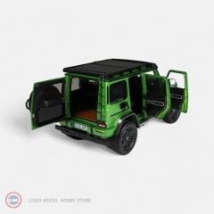1:18 NZG 2023 Mercedes Benz G Class G63 AMG 4x4 Hell Green Magno