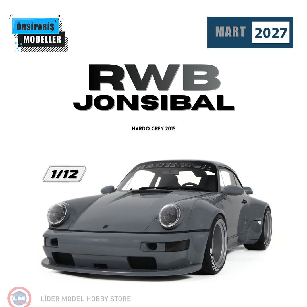 1:12 GT Spirit 2015 Porsche 911 RWB Jonsibal Nardo Grey