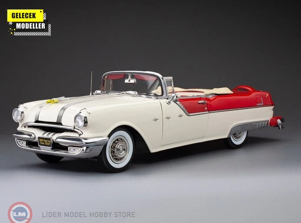 1:18 SunStar 1955 Pontiac Starchief Convertible