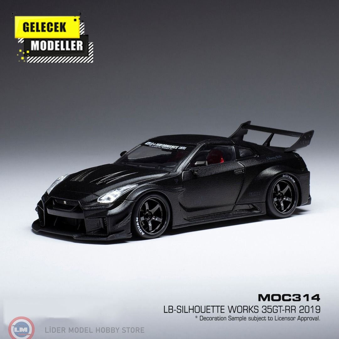 1:43 IXO 2019 Nissan 35 GT-RR LB-Silhouette WORKS GT Basis