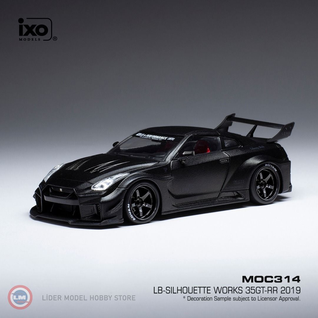 1:43 IXO 2019 Nissan 35 GT-RR LB-Silhouette WORKS GT Basis