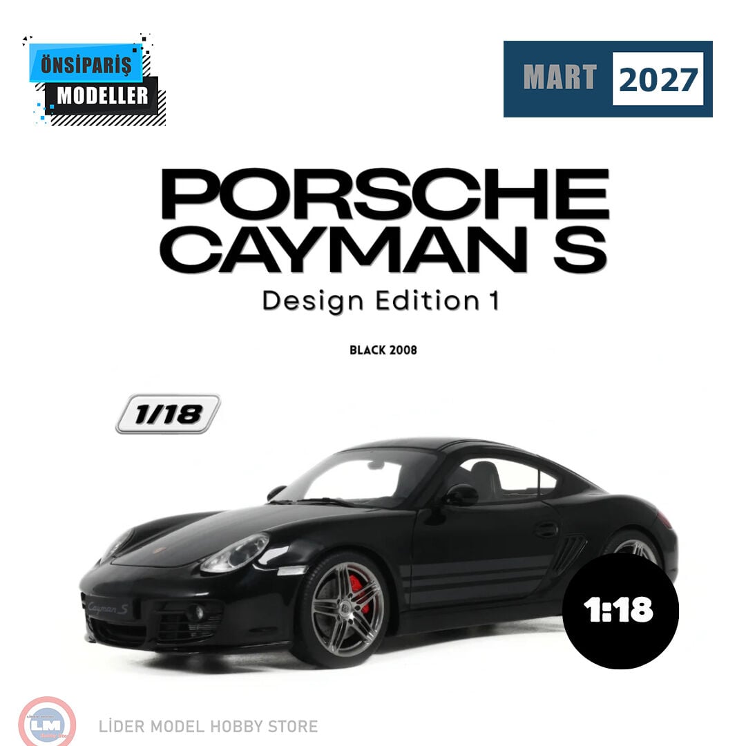 1:18 GT Spirit 2008 Porsche Cayman S Design Edition