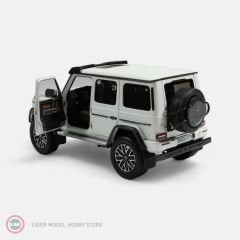1:18 NZG 2023 Mercedes Benz G Class G63 AMG 4x4 Opalith White