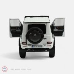 1:18 NZG 2023 Mercedes Benz G Class G63 AMG 4x4 Opalith White