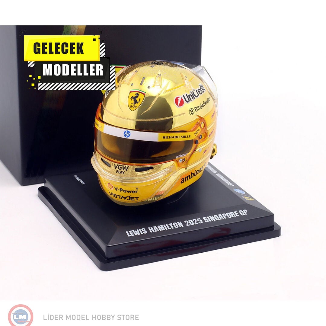 1:5 Look Smart Lewis Hamilton #44 Kask Scuderia Ferrari HP Singapore GP 2025