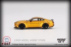 1:64 Mini GT 2017 Ford MUSTANG LB-WORKS LB GOLD