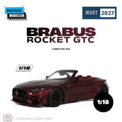 1:18 GT Spirit 2026 Mercedes Benz Brabus Rocket GTC Carbon Red