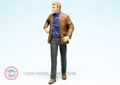 1:18 FigurenManufaktur, Frank Bullitt Steve McQueen Figür