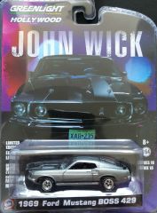 1:64 Greenlight 1969 Ford Mustang  BOSS 429 '' John Wick (2014) ''