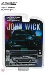 1:64 Greenlight 1969 Ford Mustang  BOSS 429 '' John Wick (2014) ''