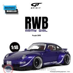 1:18 GT Spirit 2015 Porsche 911 993 RWB Army Girl