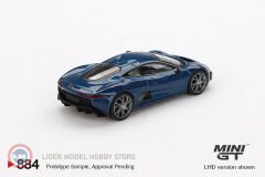 1:64 Mini GT 2024 Jaguar C-X75 BLUE