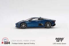 1:64 Mini GT 2024 Jaguar C-X75 BLUE