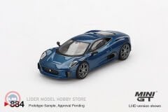 1:64 Mini GT 2024 Jaguar C-X75 BLUE
