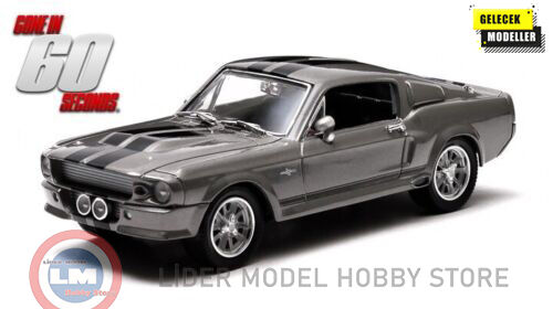 1:43 Greenlight 1967 Ford Shelby GT 500 Eleanor Gone in 60 Seconds