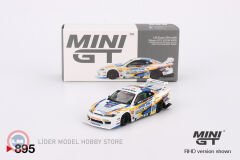 1:64 Mini GT 2023 Nissan SILVIA S15 LB-SUPER SILHOUETTE #555 FORMULA DRIFT JAPAN