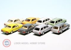 1:87 Mercedes Benz E Class W123 - 8 li Set