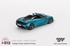 1:64 Mini GT 2024 Mclaren 750S SPIDER BELIZE BLUE