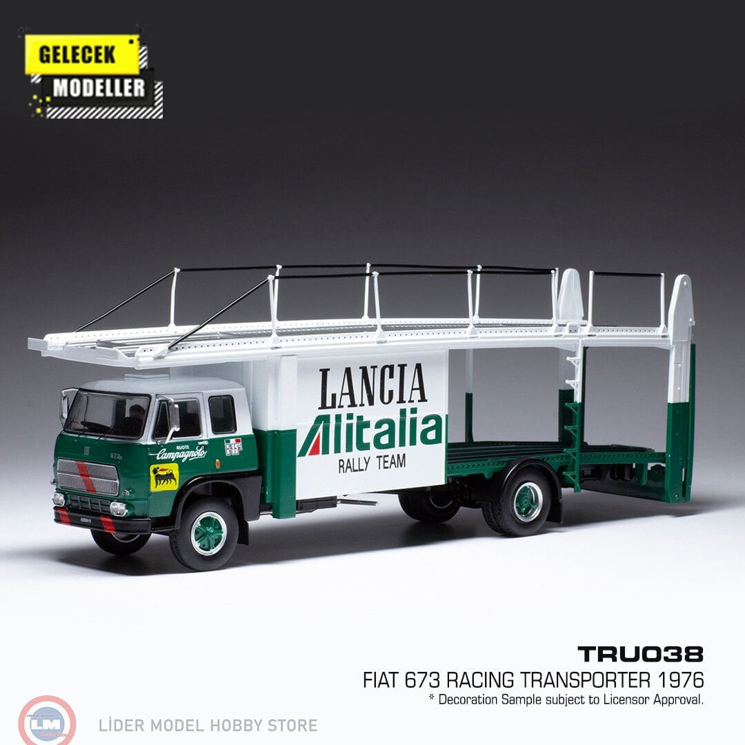 1:43 IXO 1976 Fiat 673 Racing Transporter Lancia Alitalia Racing Team