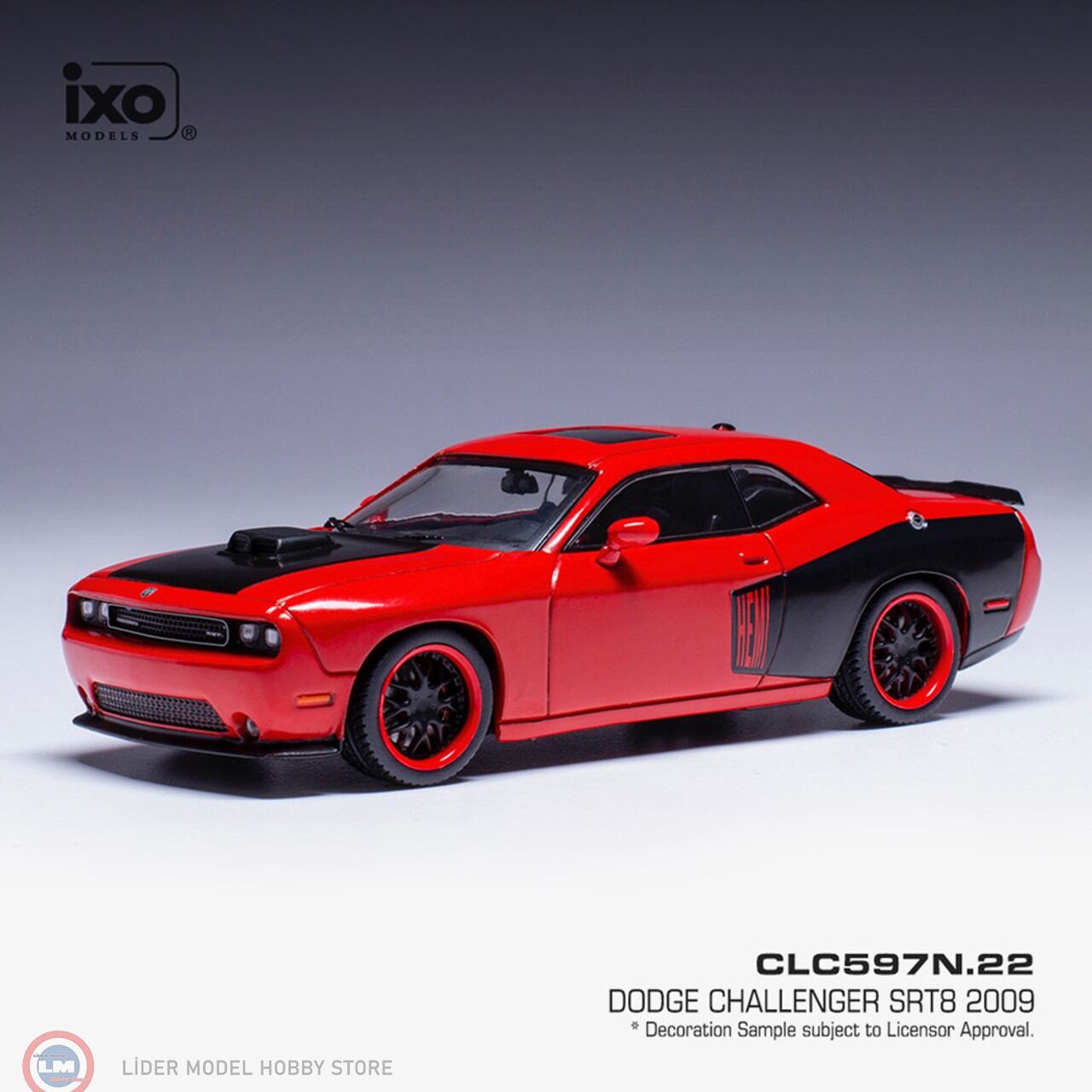 1:43 IXO 2009 Dodge Challenger SRT8